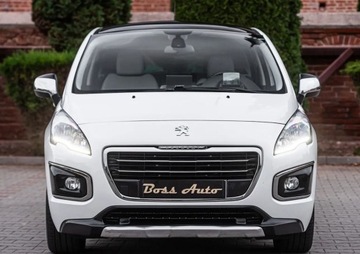 Peugeot 3008 I Crossover Facelifting 1.6 BlueHDi 120KM 2015 Peugeot 3008 1.6eHDI 120KM Allure Perla Skora Navi Ledy Hed-up Panorama Fu, zdjęcie 3