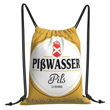 Pisswasser You're In For A Good Time School Bag