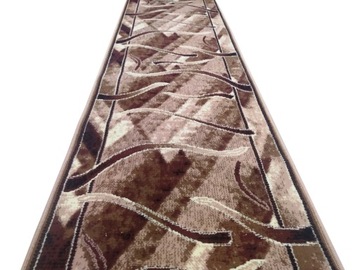 Chodnik BINGO 02 BCF Brąz Beż szer. 80 cm