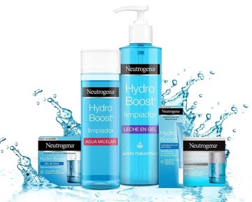 NEUTROGENA Hydro Boost Увлажняющий гель для умывания лица.