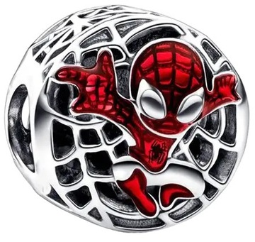 Charms Zawieszka Charms Srebro 925 Spiderman Trusky