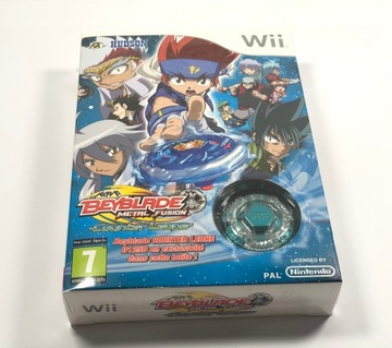 Beyblade Metal Fusion Box Nintendo Wii Nowa Folia