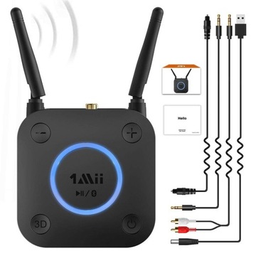ADAPTER AUDIO Z REGULACJĄ GŁOŚNOŚCI BLUETOOTH 5.0 1MII B06PRO