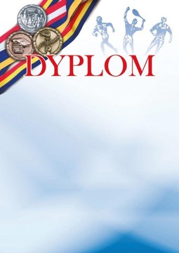 Dyplom Olimpiada, karton 250 Galeria Papieru