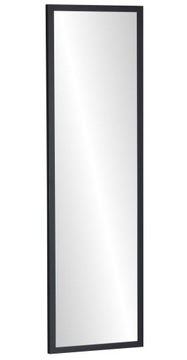 LUSTRO 115X35 w RAMIE wąskiej PREMIUM białe czarne