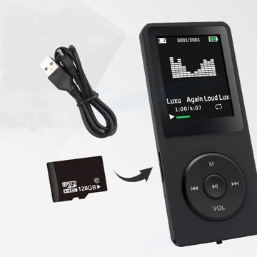 MP4 MP3-ПЛЕЕР BLUETOOTH черный 16 ГБ
