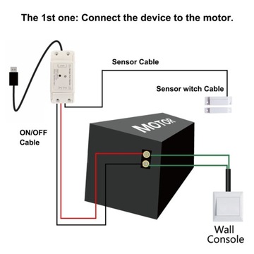 Интеллектуальный контроллер открывания гаражных ворот Tuya