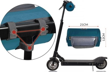 SAKWA TORBA Z PASKIEM NA RAMIĘ DO ROWERU HULAJNOGI MOTOCYKLU NA TELEFON