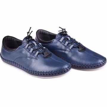 Мужская кожаная обувь, кожаные туфли, темно-синий 41