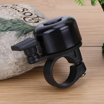 ГРОМКИЙ МЕТАЛЛИЧЕСКИЙ АЛЮМИНИЕВЫЙ ВЕЛОСИПЕДНЫЙ ЗВОНОК ДЛЯ ЧЕРНОГО МИНИ-ВЕЛОСИПЕДА