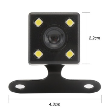 КАМЕРА ЗАДНЕГО СВЕТОДИОДА 4 СВЕТОДИОДА ДЛЯ АВТОМОБИЛЬНОГО ВИДЕОРЕГИСТРАТОРА 5 PIN