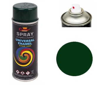 CHAMPION SPRAY UNIWERSALNY FARBA ZIELONY MECH RAL6005 400ml