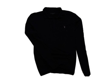 ALLSAINTS _ KOSZULKA POLO Z DŁUGIM _ LONGSLEEVE _ M _ MEN _ 100% BAWEŁNA