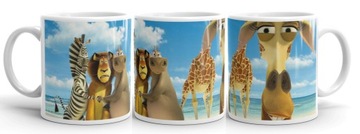 PERSONALIZOWANY KUBEK MADAGASKAR DUŻY WYBÓR +IMIĘ