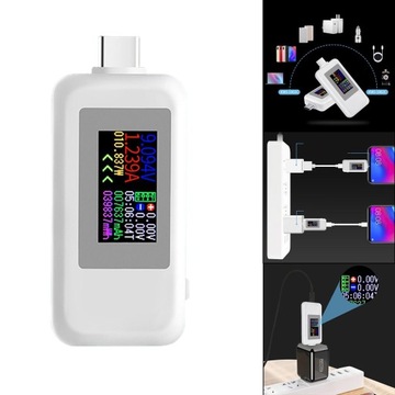 Двунаправленный USB-тестер тока типа C