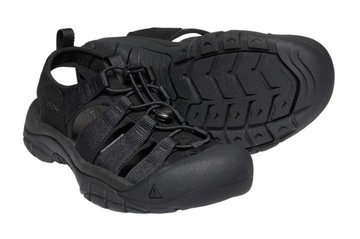 SANDAŁY MĘSKIE KEEN NEWPORT H2 TRIPLE BLACK 47 1022258