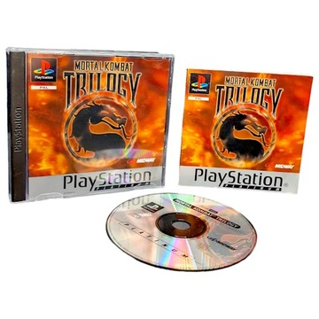 Gra Mortal Kombat Trilogy PSX PS1 PSone Playstation Sony PlayStation (PSX)