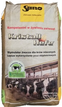 Kristall Hefe Sano 25kg drożdże stymulacja żwacza