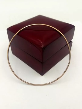 ZŁOTA BRANSOLETKA KOŁO 333 ŚR 6,5CM 3,55G
