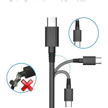 ЗАРЯДНОЕ УСТРОЙСТВО ДЛЯ STEAM DECK/SWITCH/LITE/OLED 5V-15V/3A 20V/2.25A 45W 1.8M TYPE-C