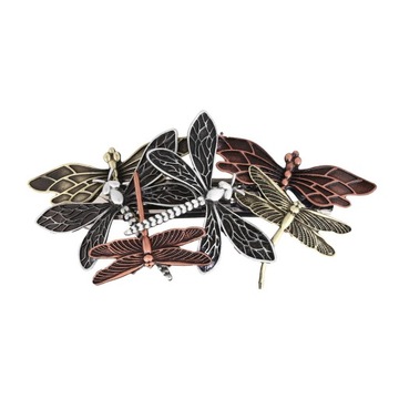 Заколка для волос Винтажное украшение Стрекоза 10,1х5,2см