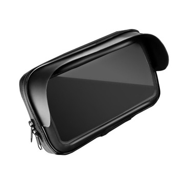 Uchwyt z daszkiem na Motor Motocykl Quad Skuter Etui na Telefon do 7
