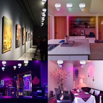 ЛАМПА БЕСПРОВОДНАЯ АККУМУЛЯТОРНАЯ Светодиодный прожектор + ПУЛЬТ ДУ 2 ШТ.