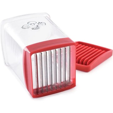 Fruit and Vegetable Speed Slicer with Push Plate,Fruit Slicer Cup Egg
