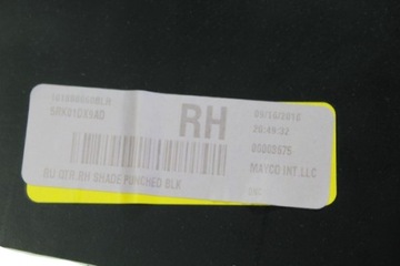 CHRYSLER PACIFICA БАГАЖНИК БОКОВОЙ ПРАВЫЙ LIMITED ЧЕРНАЯ ОБИВКА