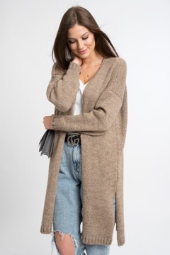 ДЛИННЫЙ ТЕПЛЫЙ КАРДИГАН MARGO, ШЕРСТЯНОЕ ПАЛЬТО