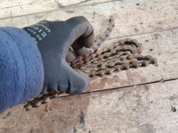 ВИНТАЖНАЯ ВЕЛОСИПЕДНАЯ ЦЕПЬ ROMET REKORD ORIGINAL CHANCE PRL