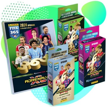 FIFA 365 2024 UPGRADE ALBUM NA KARTY INTERNATIONAL STAR RISING STAR SIGNING