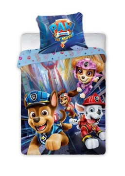 140x200 POŚCIEL PSI PAW PATROL PIESKI SUPER MOST
