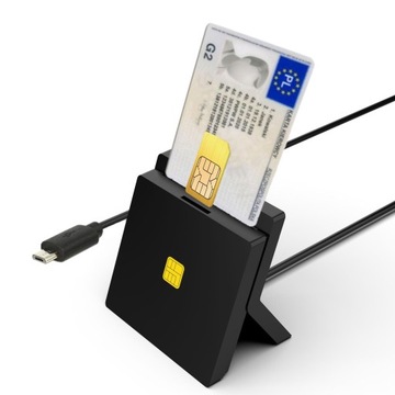Czytnik karty kierowcy telefon micro-USB z PROGRAM