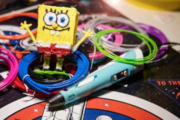 НАБОР L MAGICAL PEN 3D PEN ПРИНТЕР + 115 М КАРТРИДЖЕЙ ДЛЯ ДЕТЕЙ