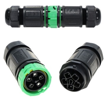 Złącze kablowe rozłączane 5-pinowe szybkozłączka mufa CableGuard Q-Joint 5W