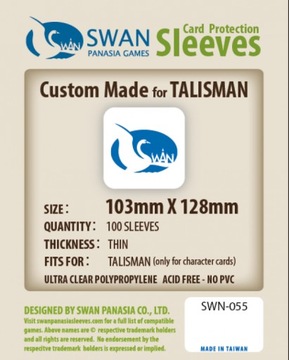 Koszulki Swan Panasia Talisman 103x128 thin
