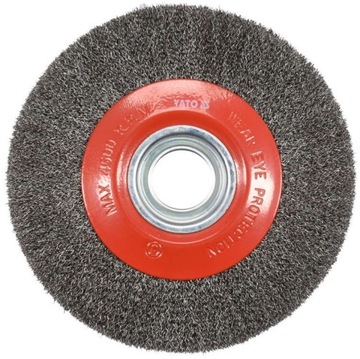 ЩЕТКА 20см INOX НАСТОЛЬНАЯ ШЛИФОВАЛЬНАЯ КОЛЬЦА