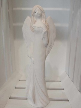 Figurka ceramiczna Anioł duży hand made