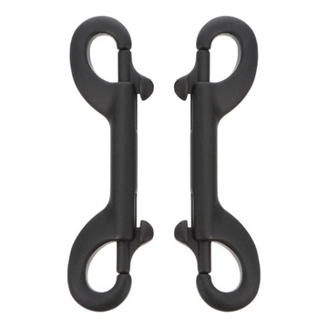2 szt. Dwustronny karabińczyk z haczykiem spustowy