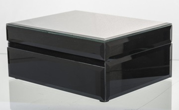 СТЕКЛЯННАЯ ШКАТУЛКА-ОРГАНИЗАТОР ДЛЯ ЮВЕЛИРНЫХ УКРАШЕНИЙ