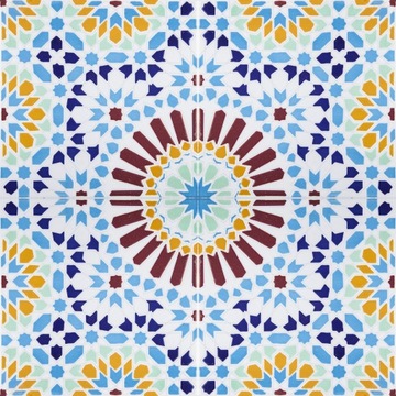 Ceramiczne Płytki kuchenne oraz łazienkowe ścienne marokańskie 20x20 - Baha