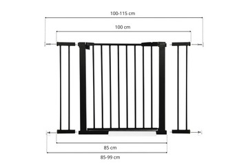 Защитные ворота для лестниц и дверей, BLACK SPREAD, 76-111