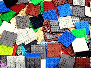 LEGO 3958 6x6 20szt mix