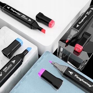 НАБОР АЛКОГОЛЬНЫХ МАРКЕРОВ МАНГА 80 ШТ.