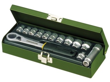 НАБОР PROXXON СО ПРОХОДНОЙ ТРЕЩОТКОЙ 1/4 PR23602