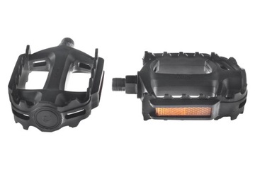 ПЛАСТИКОВЫЕ ВЕЛОСИПЕДНЫЕ ПЕДАЛИ СО Светоотражателями 9/16