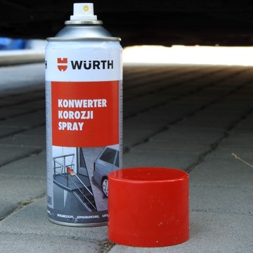 WURTH Преобразователь коррозии останавливает и устраняет ржавчину, идеальная грунтовка для эпоксидных смол