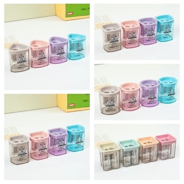 Точилка для карандашей с двойным отверстием.