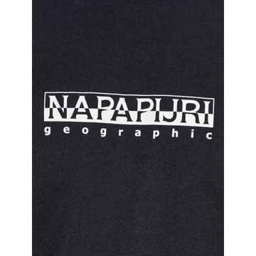 T-shirt Męski Napapijri NP0A4H8S041 S-BOX SS 4 Czarny S